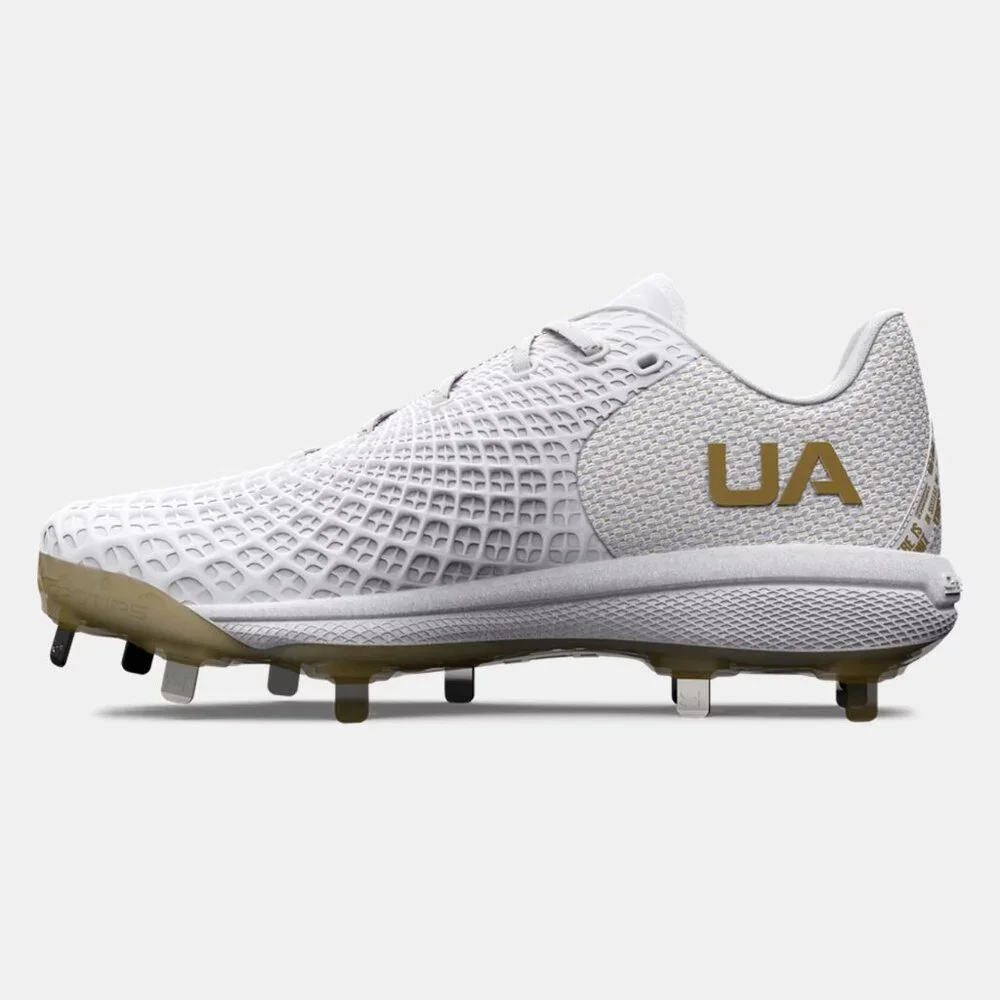 NWT Under Armour Women's Glyde 2.0 MT Metal Fastpitch Softball Cleats - Picture 2 of 5